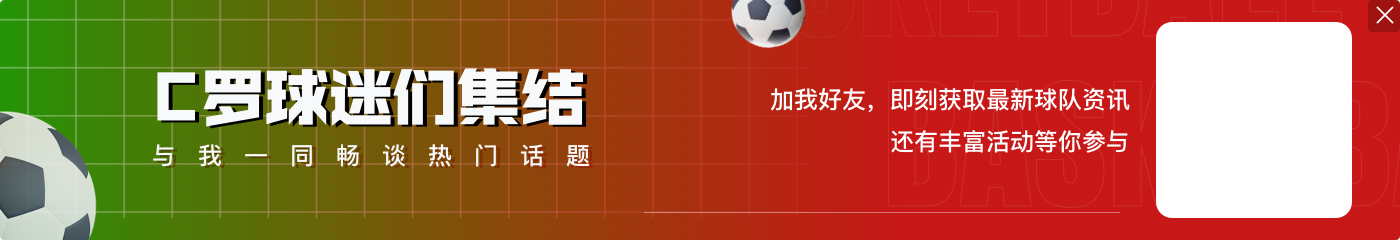 官方:C罗当选FC25年度最佳阵第12人,击败维尔茨、弗林蓬
